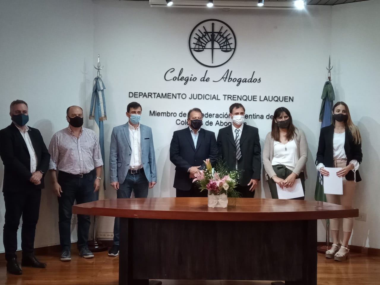 Después de 20 meses, la jura de matriculadas/os fue la primera actividad presencial que volvió a tener el Colegio