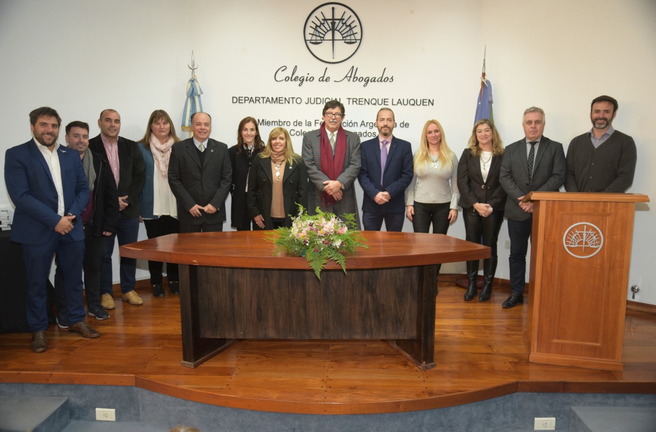 Quedaron conformados el nuevo Consejo Directivo  y el Tribunal de Disciplina del CADJTL