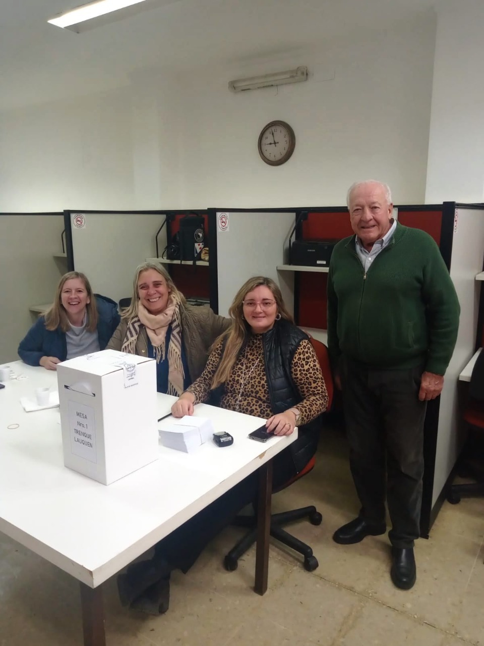 Comenzó el Acto Eleccionario en todas las mesas dispuestas con absoluta normalidad