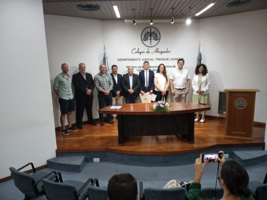 La matrícula sigue creciendo; se incorporaron un abogado y una procuradora