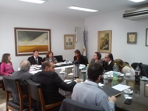 Importante reunión con integrantes del Tribunal del Trabajo n° 1 del Departamento Judicial Trenque Lauquen